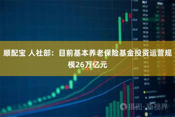 顺配宝 人社部：目前基本养老保险基金投资运营规模26万亿元
